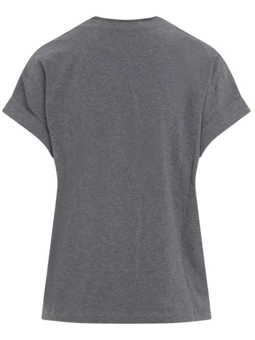 T-shirt con dettaglio Monile BRUNELLO CUCINELLI | M0T18BD222CV563